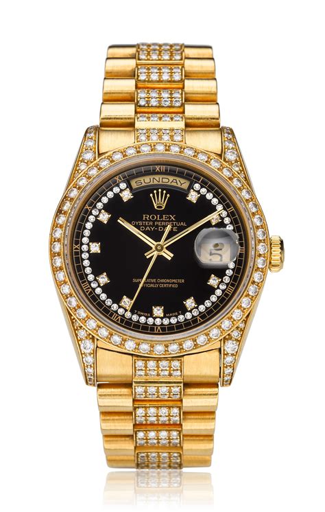 gold diamond watch rolex|18k gold rolex with diamonds.